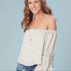 Off the shoulder top